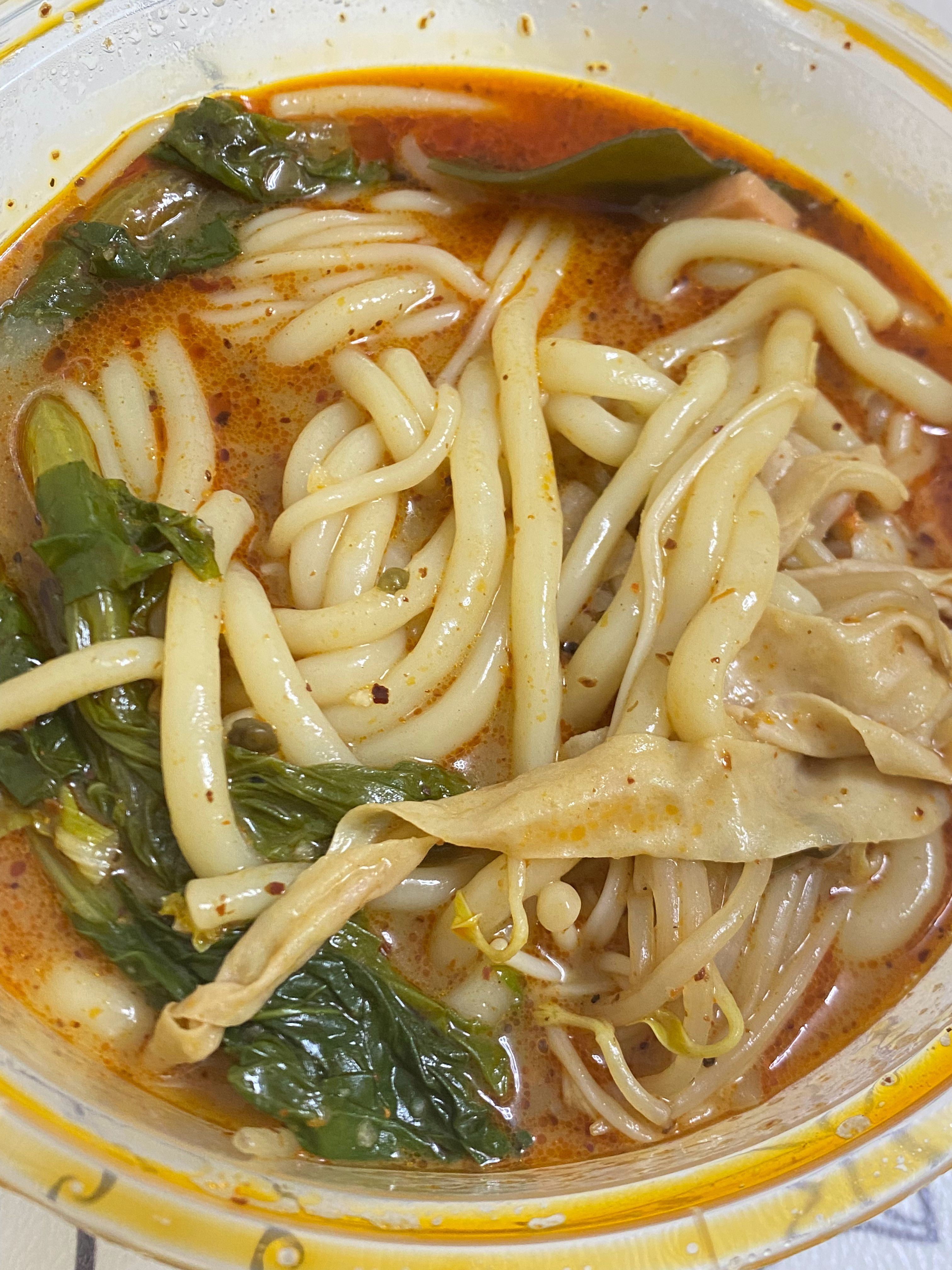 这算晚饭还是午饭？好久没吃麻辣烫了​​​