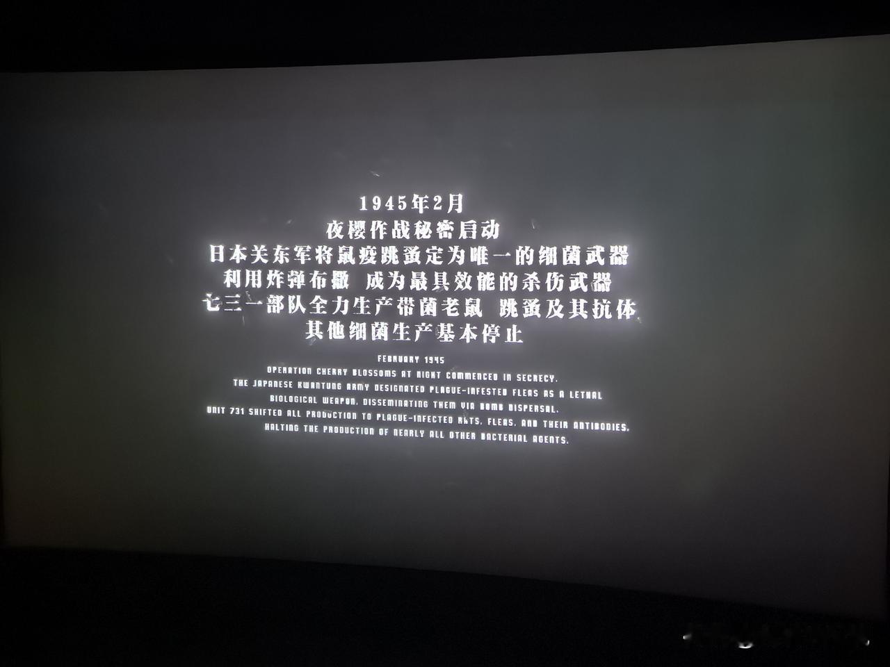 刚看完《731》，慕名而来，失望而归。真的很一般，很普通的电影。故事讲的一般，画