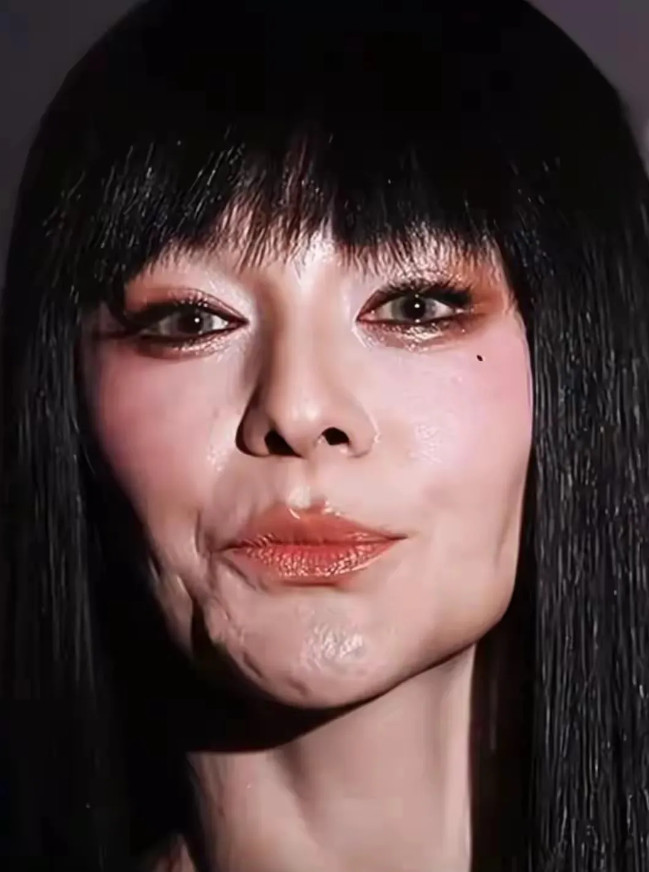 王琳无美颜滤镜的照片引发热议，54岁的她整容后容貌大变，昔日