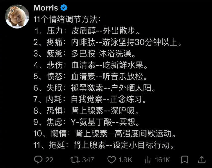 11个情绪调节的方法​​​