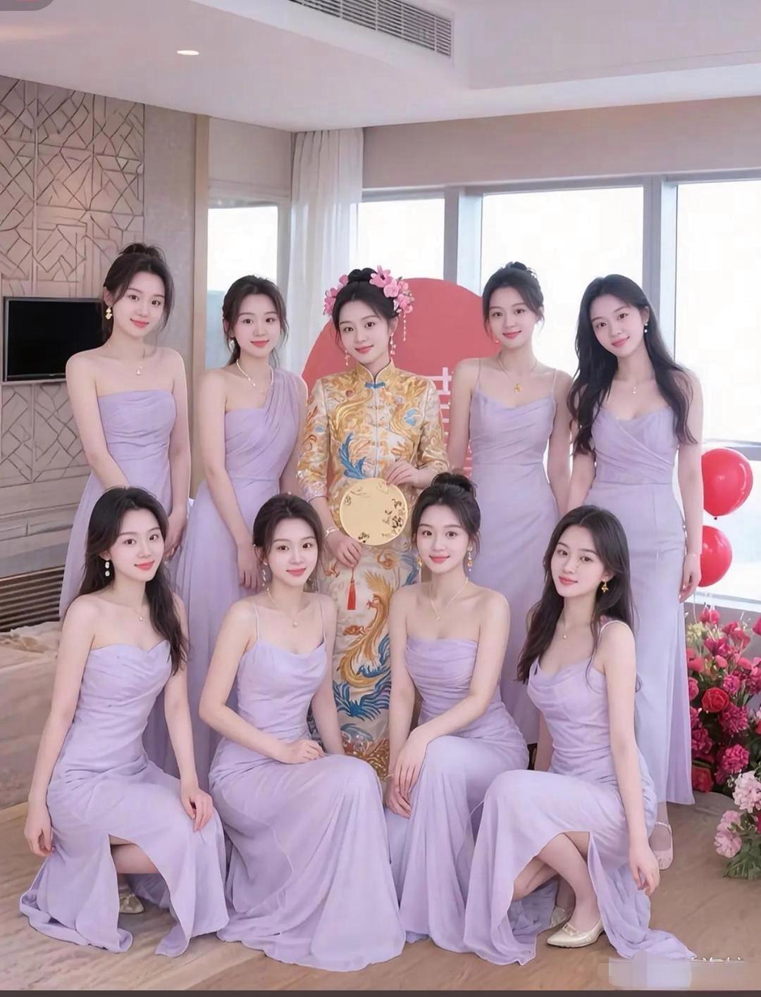 这是美女天团的