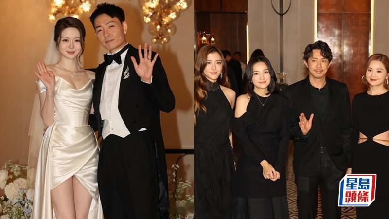 曾乐彤徐浩结婚丨蔡卓妍谢安琪MIRROR九子到场影后压阵星光熠熠曾乐彤戴两卡