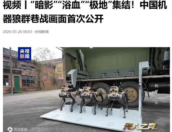 看完这个，我可以宣布，中国将最终为整个世界带来和平，因为我们中国可以终结所有的战