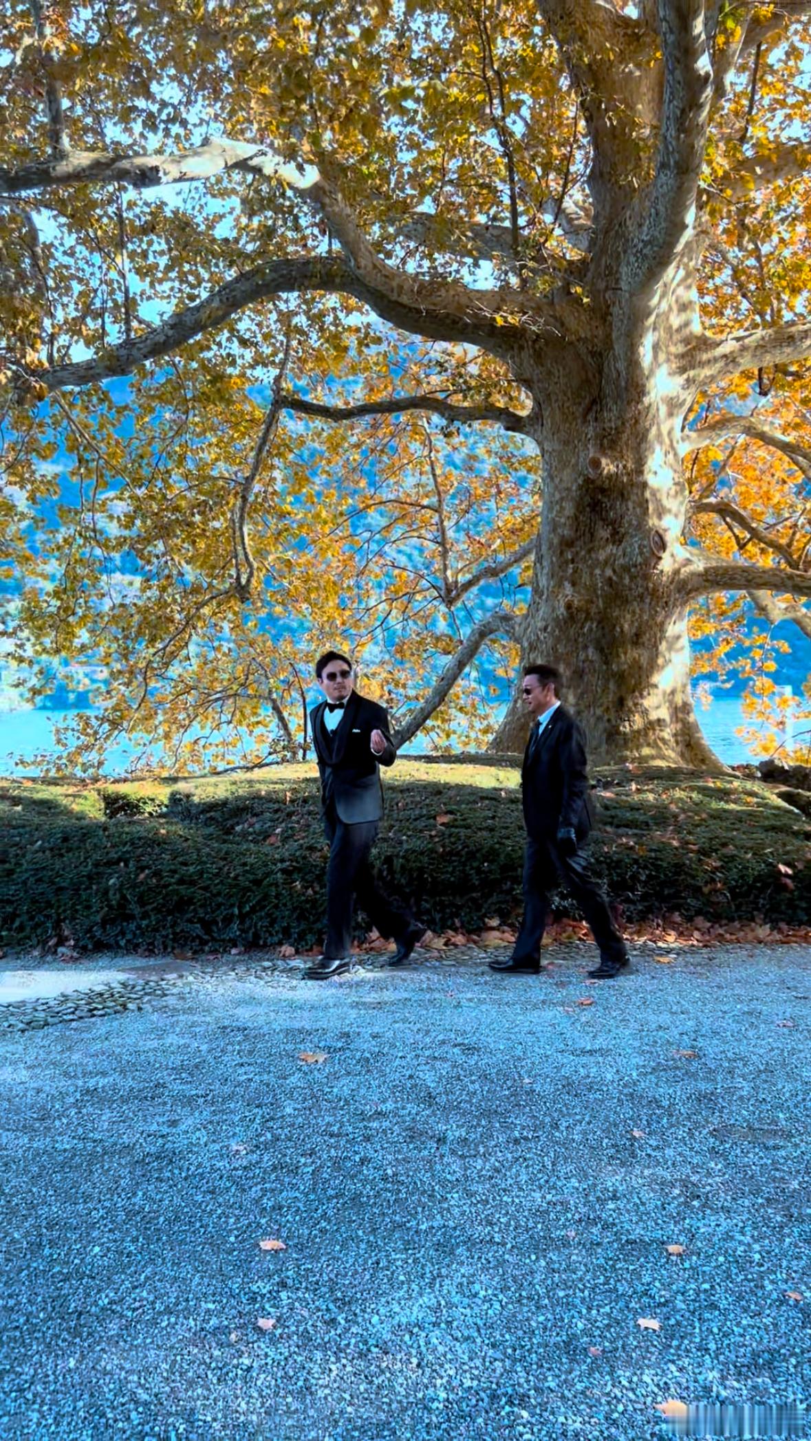 出发团这把真是完颜局看到出发家族在米兰的路透照，我真的是被他们的时尚感惊到了！