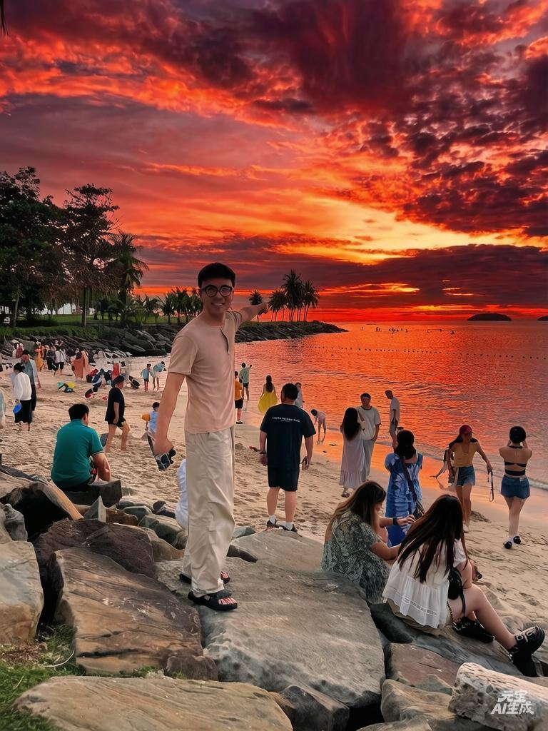 原来某红书上照片是用AI做的啊，我滴妈，太假了。马来西亚·哥打京那巴鲁丝绸麦