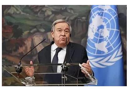 1月3日，纽约联合国总部前的记者区一度陷入近乎窒息的沉默——联合国秘书长古特雷斯