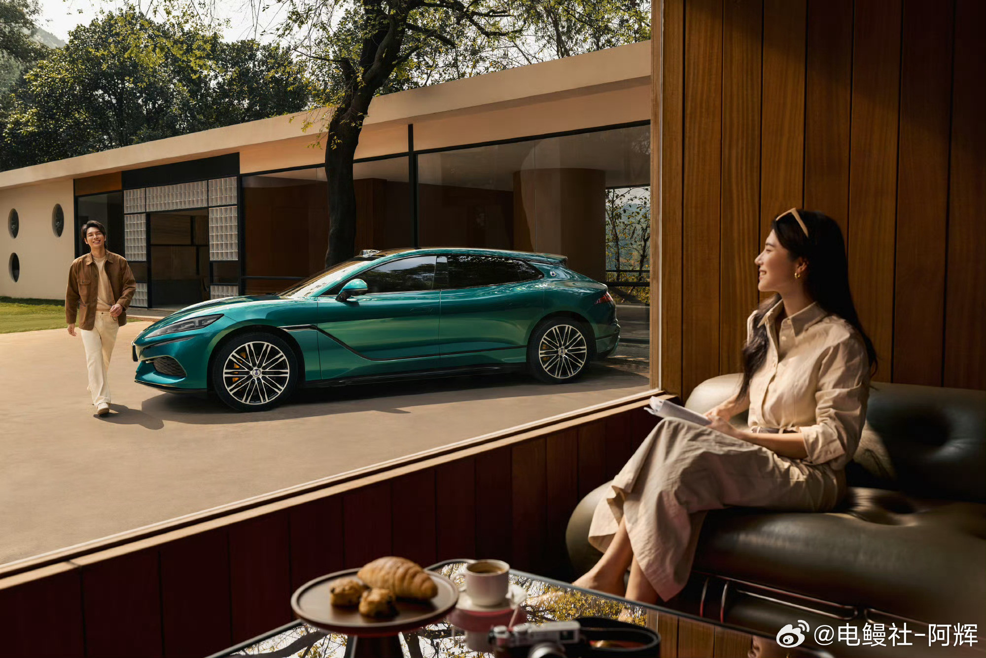 目前看腾势Z9gt批量交付要来到4月上中旬，比亚迪大唐在4月中下旬开启预售，不