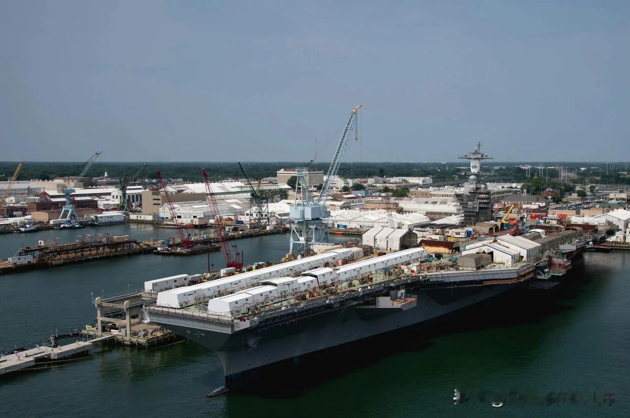 这是菜市场还是航母甲板？CVN-79肯尼迪号真是越看越让人唏嘘，2019年下