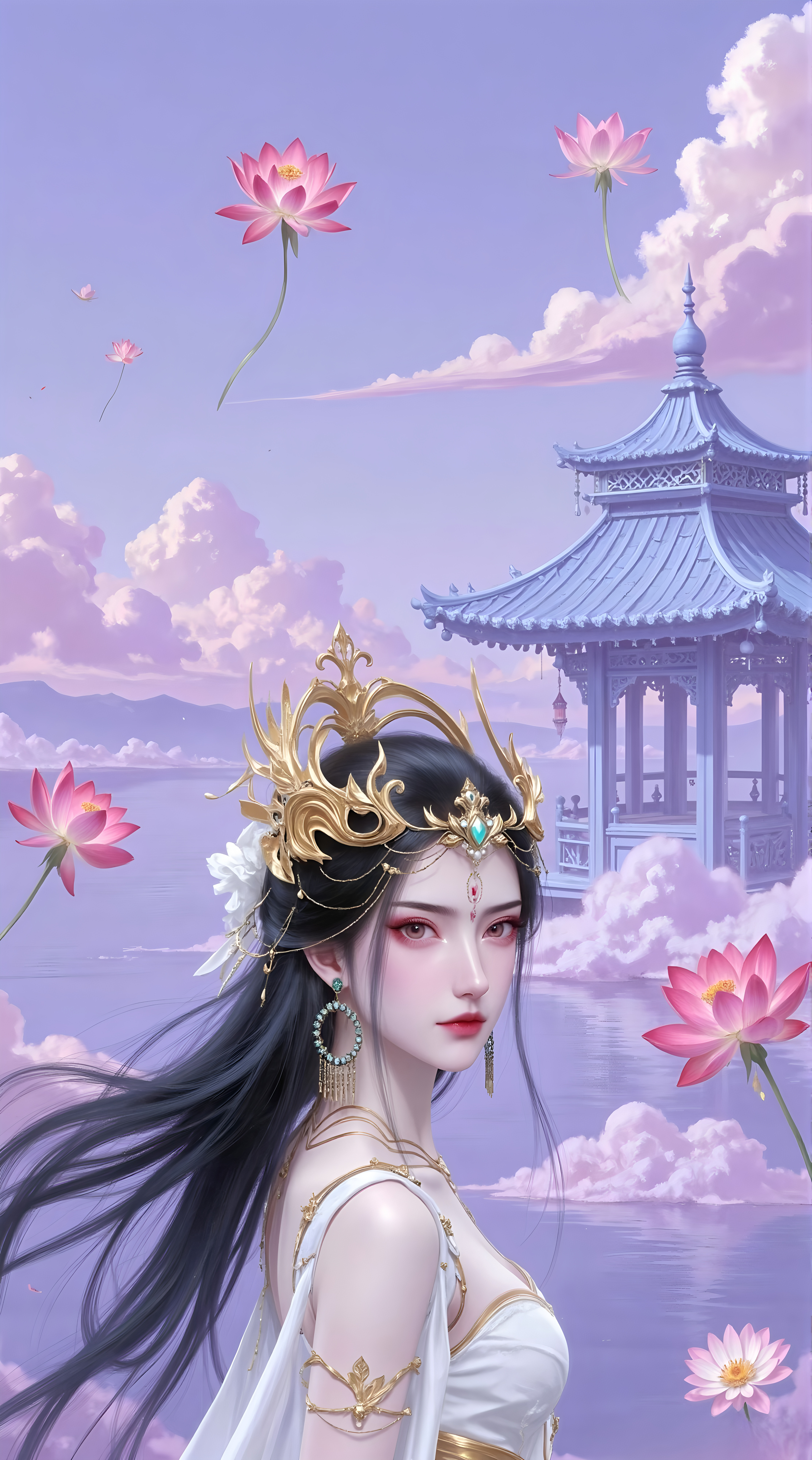【国漫女神】仙逆红蝶壁纸：火舞翩跹，蝶翼轻扬，一瞬永恒之美！