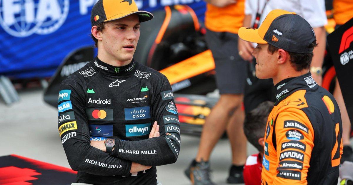 若迈凯伦双车被DSQ，积分榜形势如下诺里斯-390皮亚斯特里-366维斯