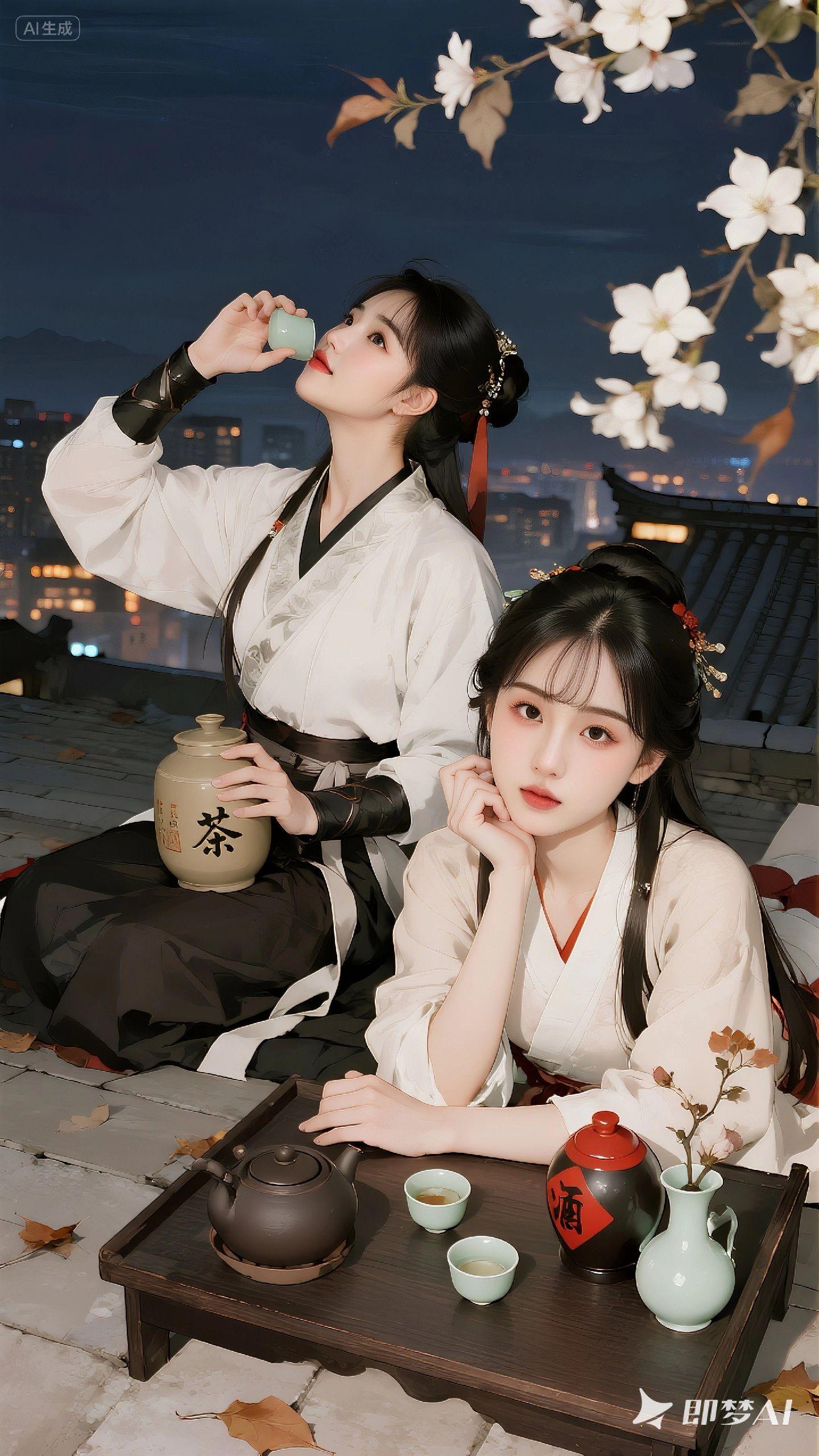 汉服小仙女 古风 汉服妆造 汉服写真 东方美