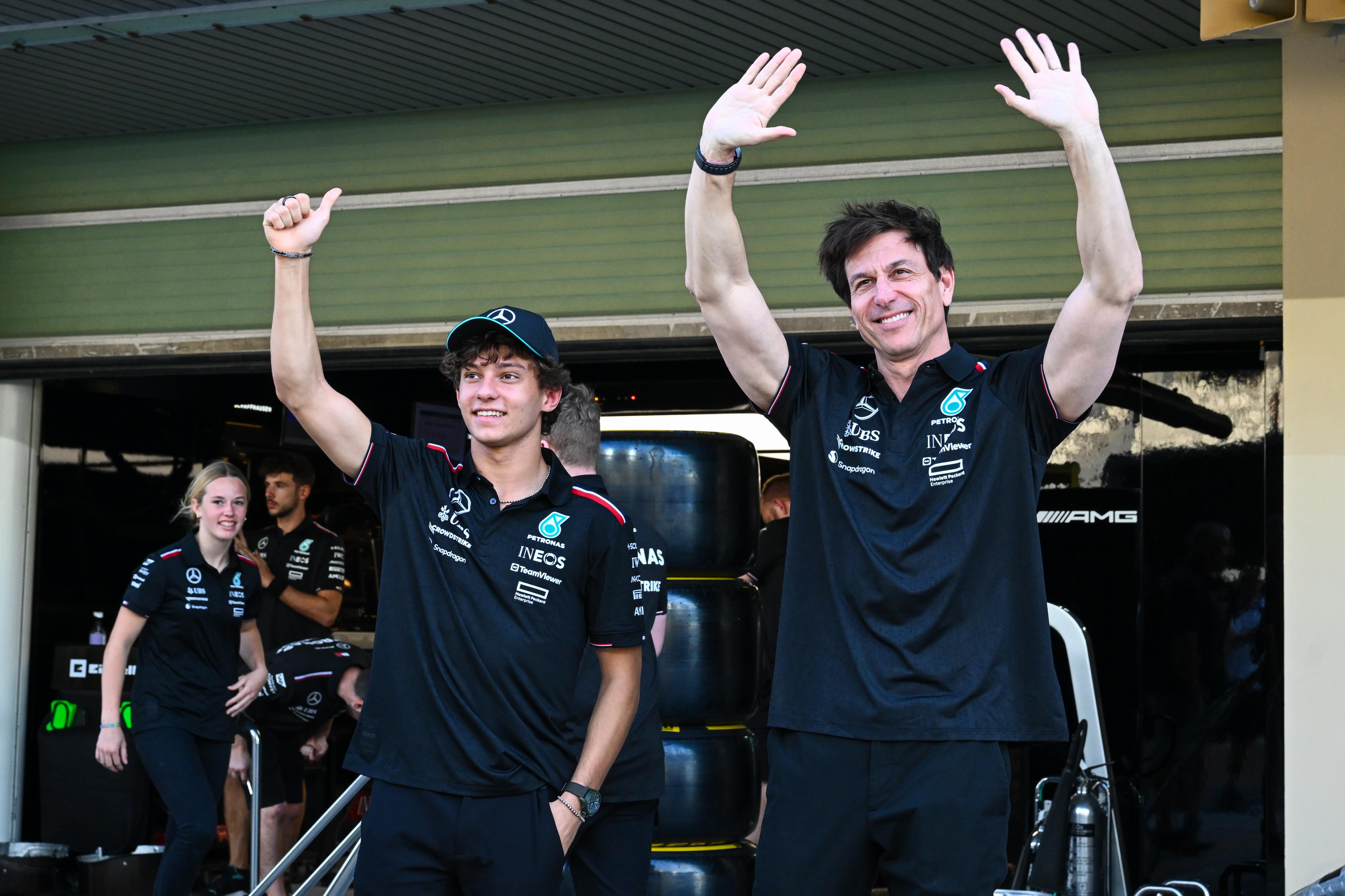 F1在安东内利取得迈阿密站冲刺赛杆位之后，沃尔夫面对ServusTV采访时说