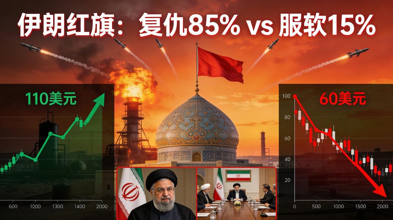 有关伊朗接下来的”持续复仇”VS“突然服软”对商品市场的影响分析：一、持续复