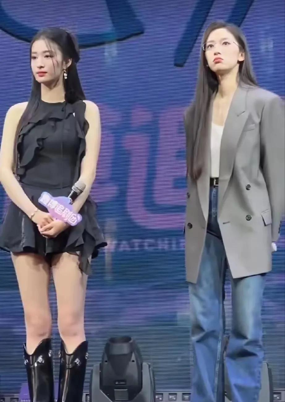 王楚然合照一整个被吊打，旁边这女的什么来头？王楚然，前一秒，还在同张凌赫的新剧