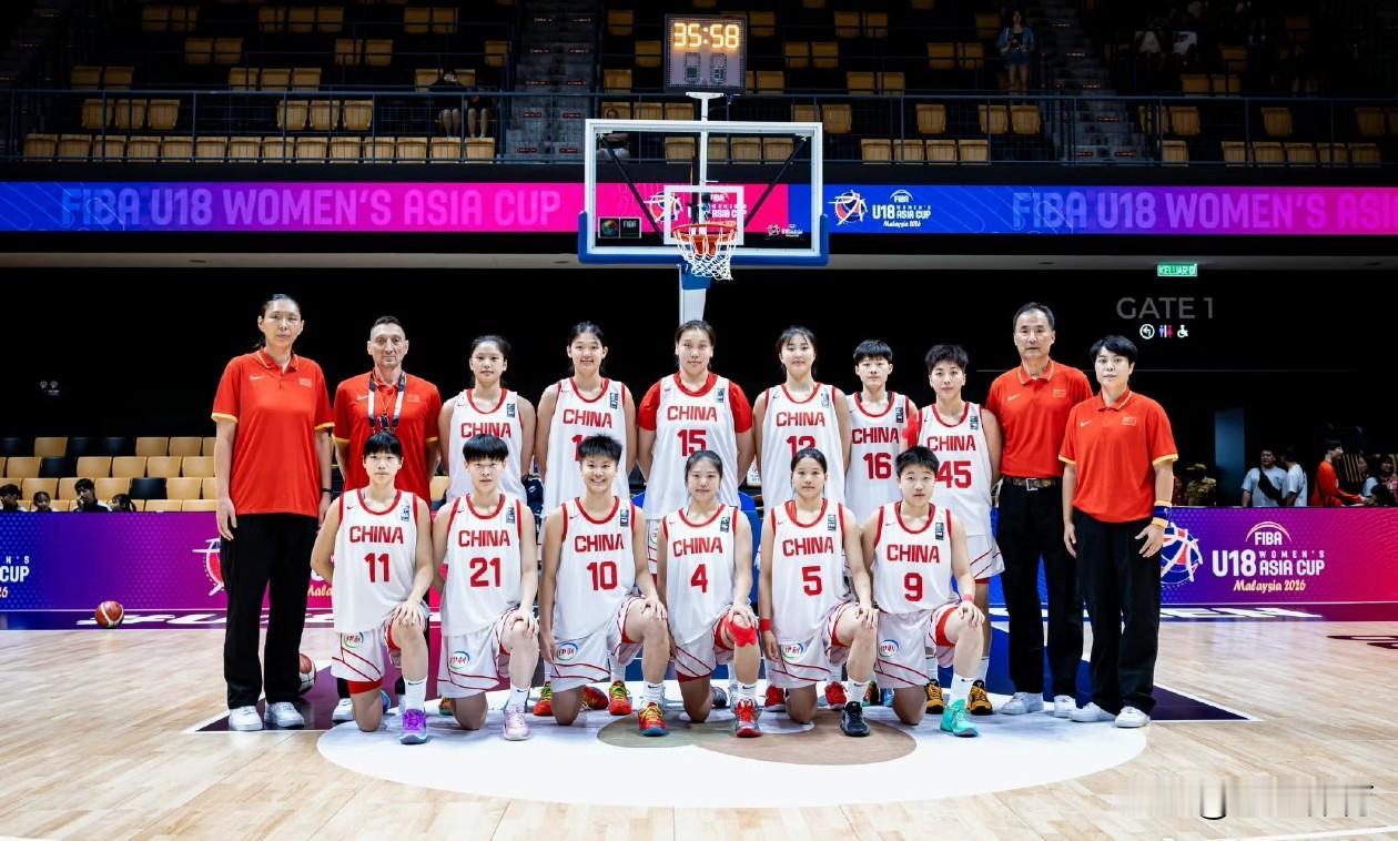 非常遗憾CCTV仍然不直播！！！中国U18女篮亚洲杯半决赛资格赛，对阵菲律宾U1
