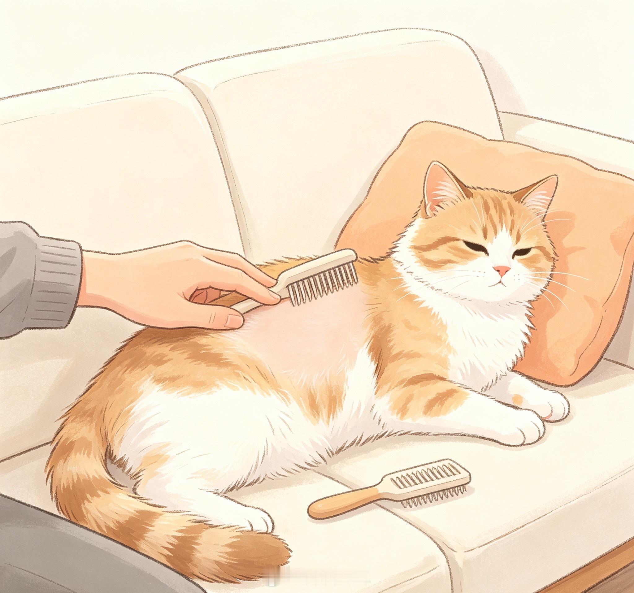 养了五年的猫突然开线还能修吗网上很火的猫咪“开线”梗，其实不用缝补。猫咪背部出现