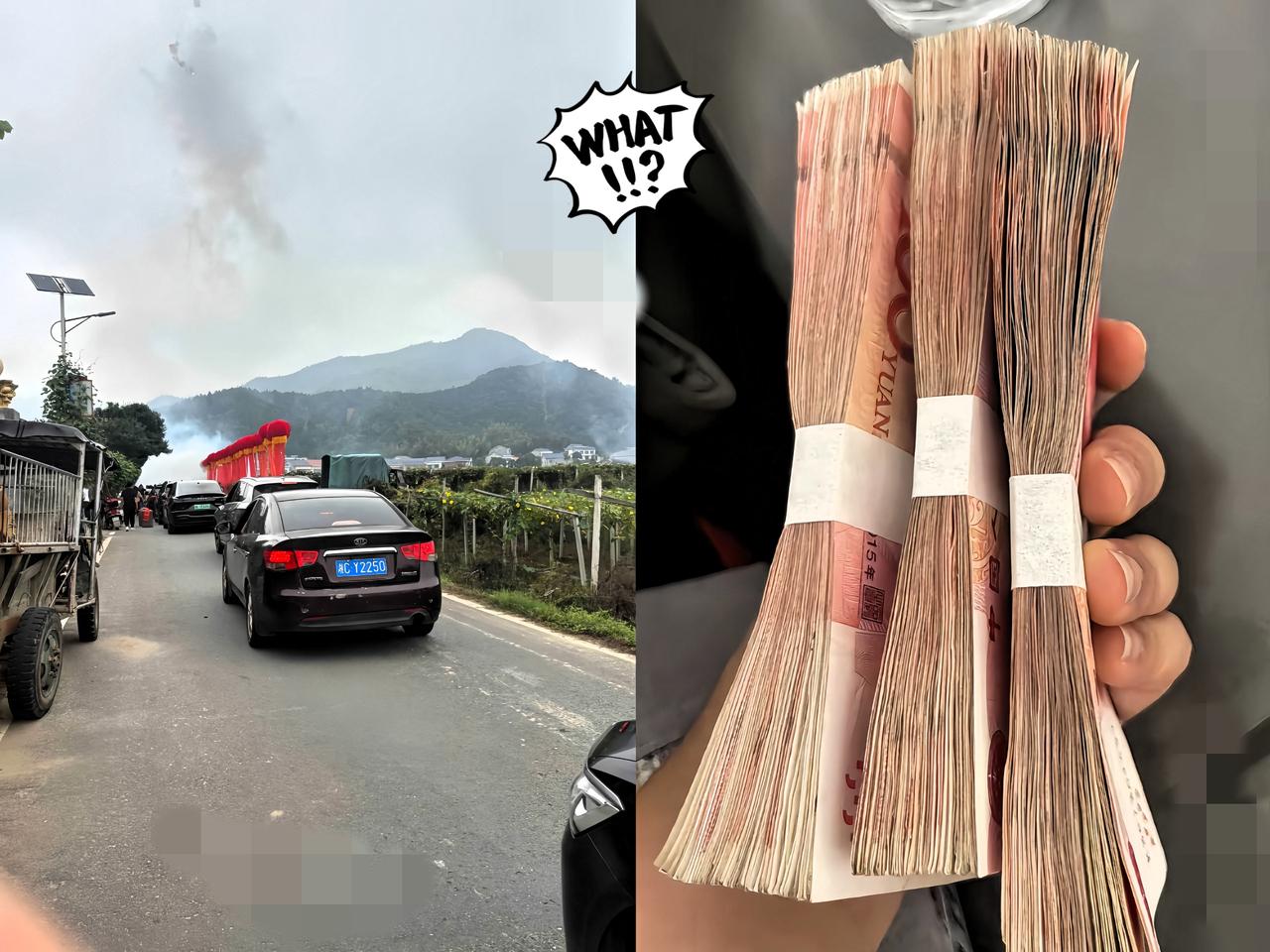 堂弟结婚，我从天津赶回来，给了3万元的礼金。谁知婚礼一结束，我正在桌子上
