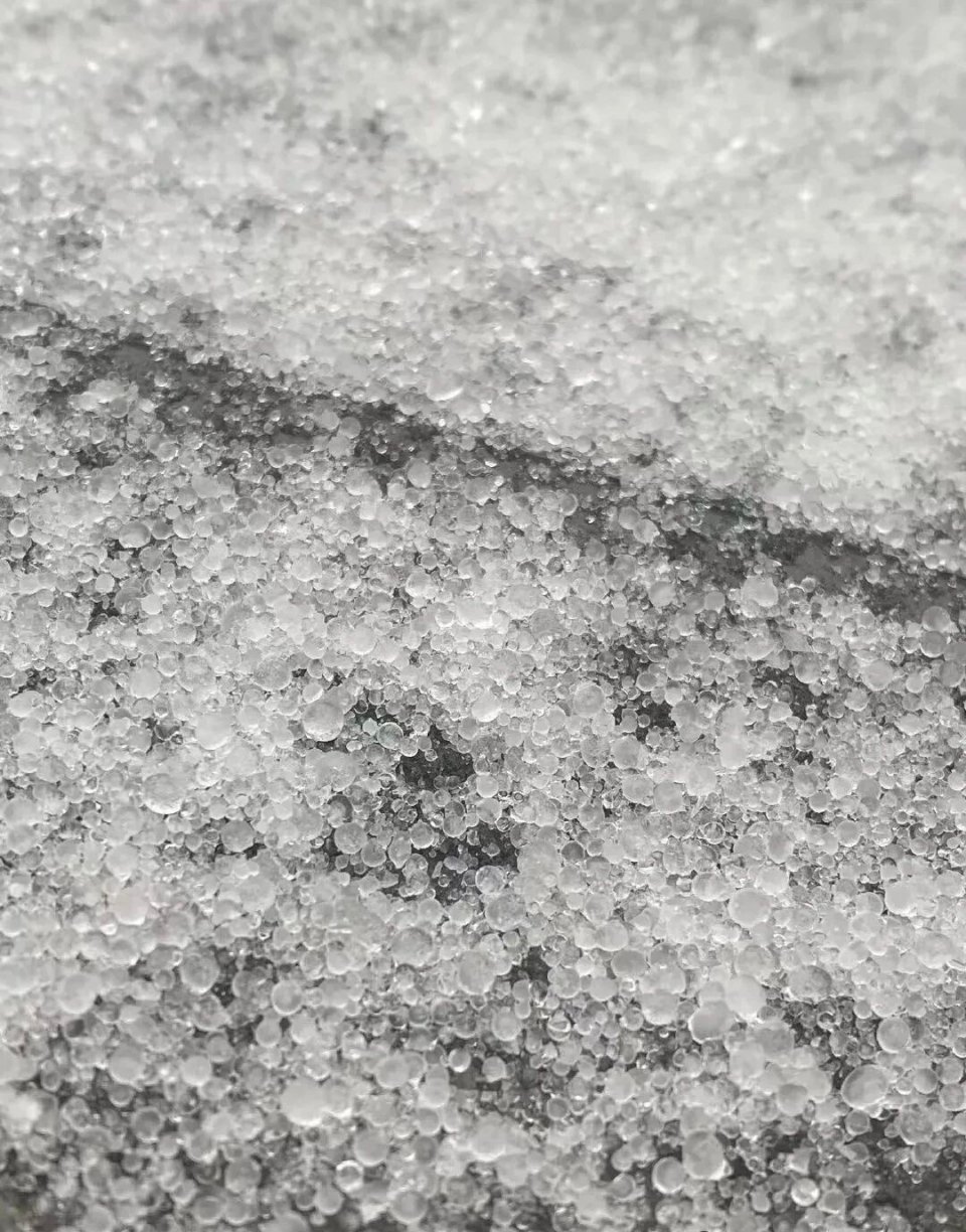 又学到新知识了！安徽下霰了