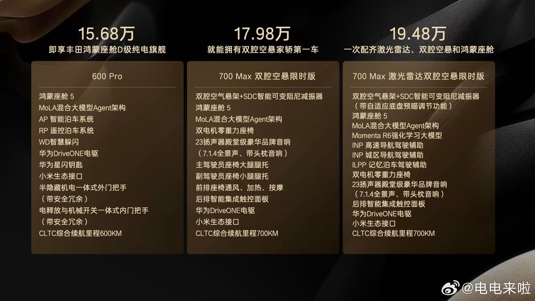 铂智7预售价15.68万起！这个价格太超出预料了！广汽丰田×华为乾崑×M