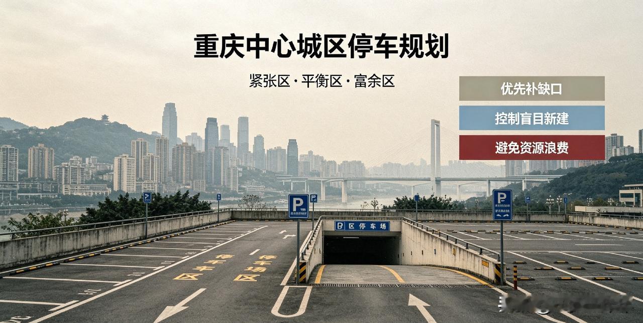 愁坏车主！重庆抛出重磅停车规划，以后城区停车要大变样日常出门找车位难、老旧