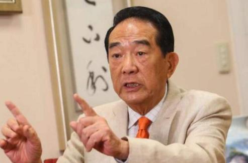 台湾亲民党主席宋楚瑜说：“如果台湾不是大陆的领土，那么满清凭什么将台湾送给日本人