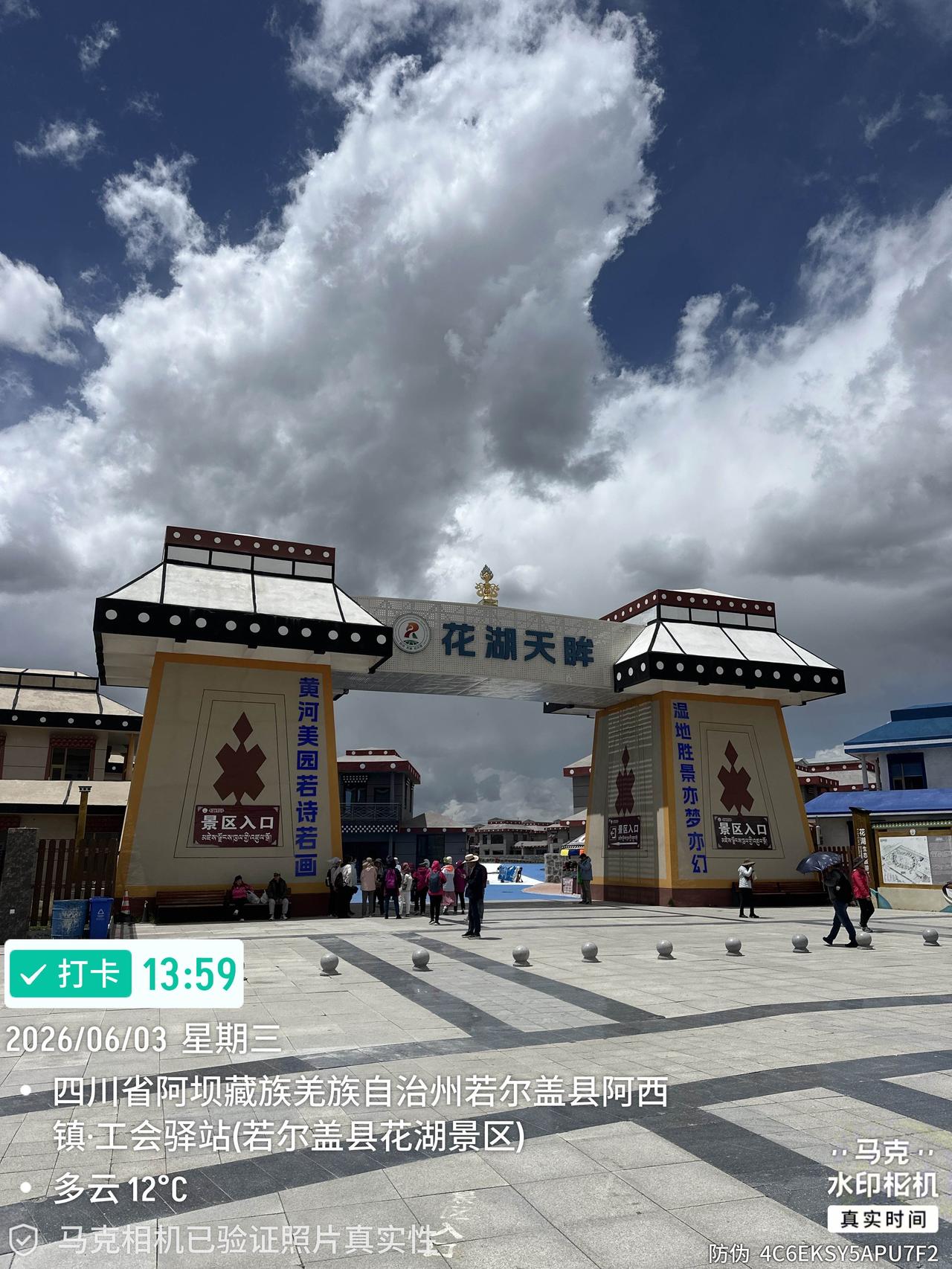 今天下午游览的花湖景区是若尔盖大草原核心组成部分，旅游本来是一件很开心的事，但全