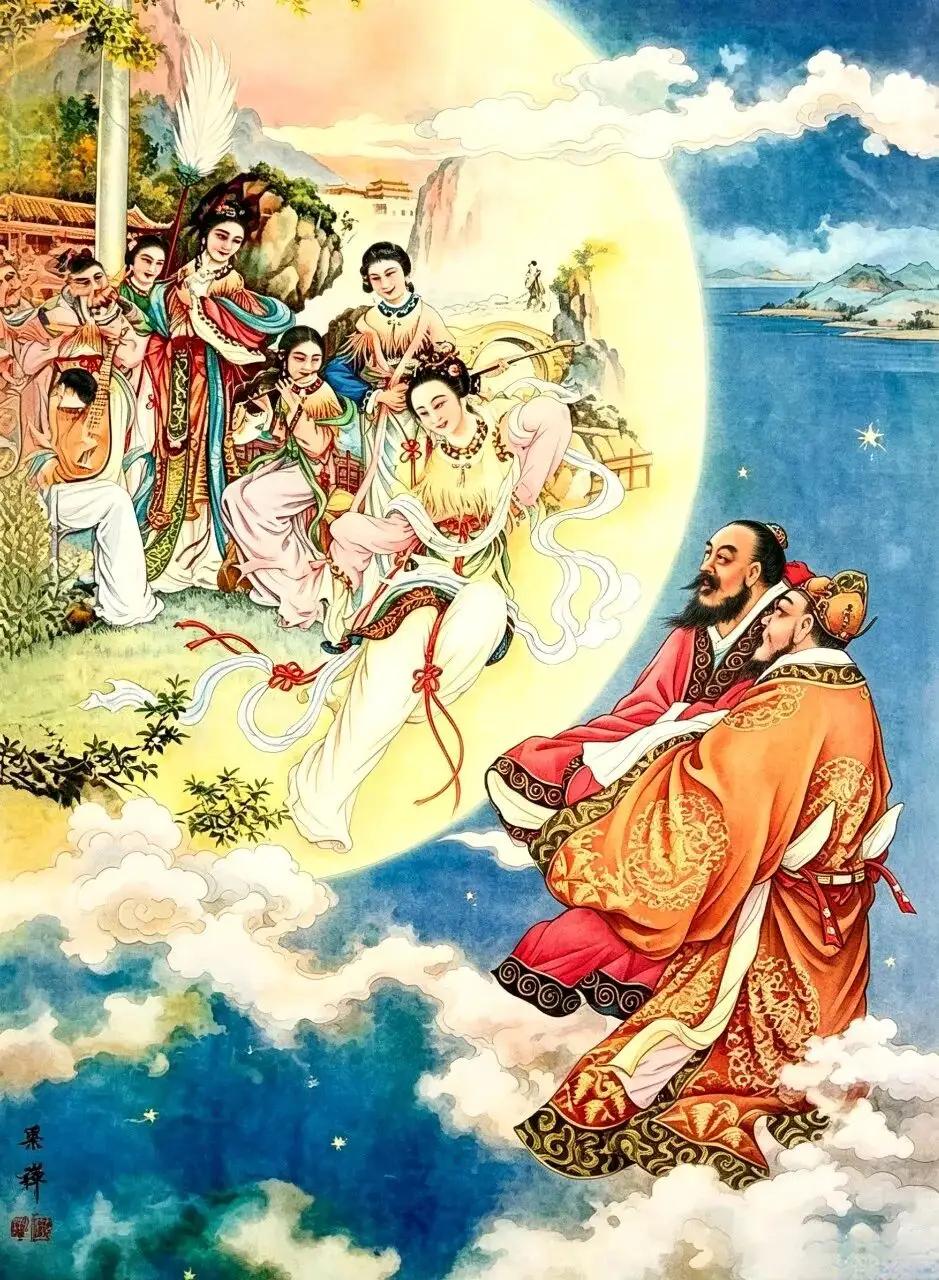 小时候去别人家里玩，最喜欢看墙上贴的年画，每副年画都有一个好听的历史故事，评书