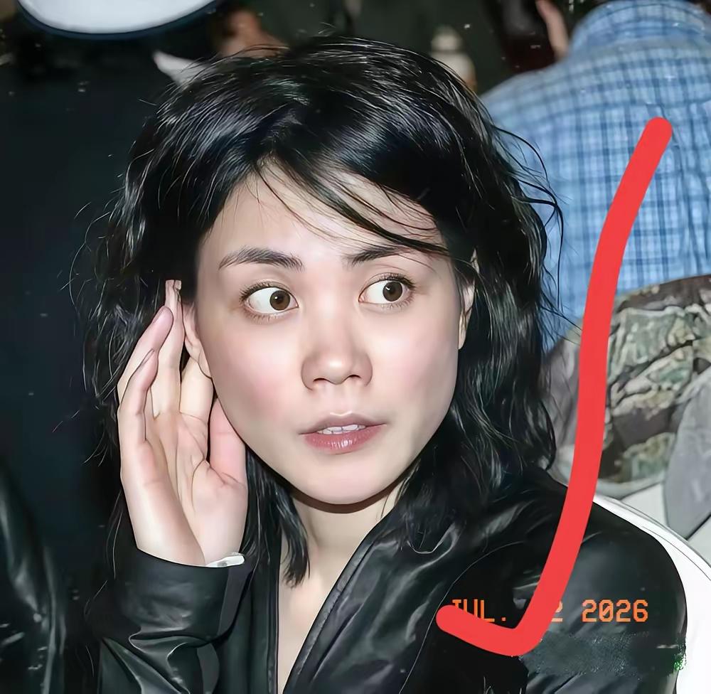 “我想说句实话，希望大家不要喷我。我从小到大就没觉得王菲好看过。她五官真挺普通的