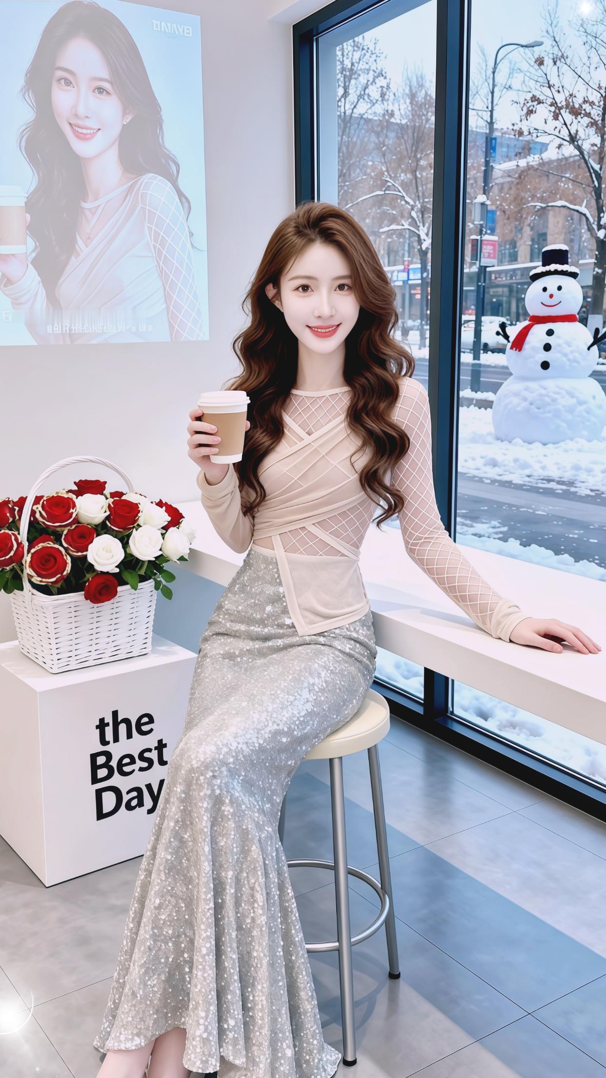 时尚穿搭半身裙显瘦长裙温柔穿搭