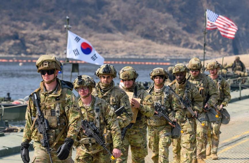 大选临近，韩国保守派一边煽动反华情绪，又担心驻韩美军撤走距离韩国大选仅剩一周，