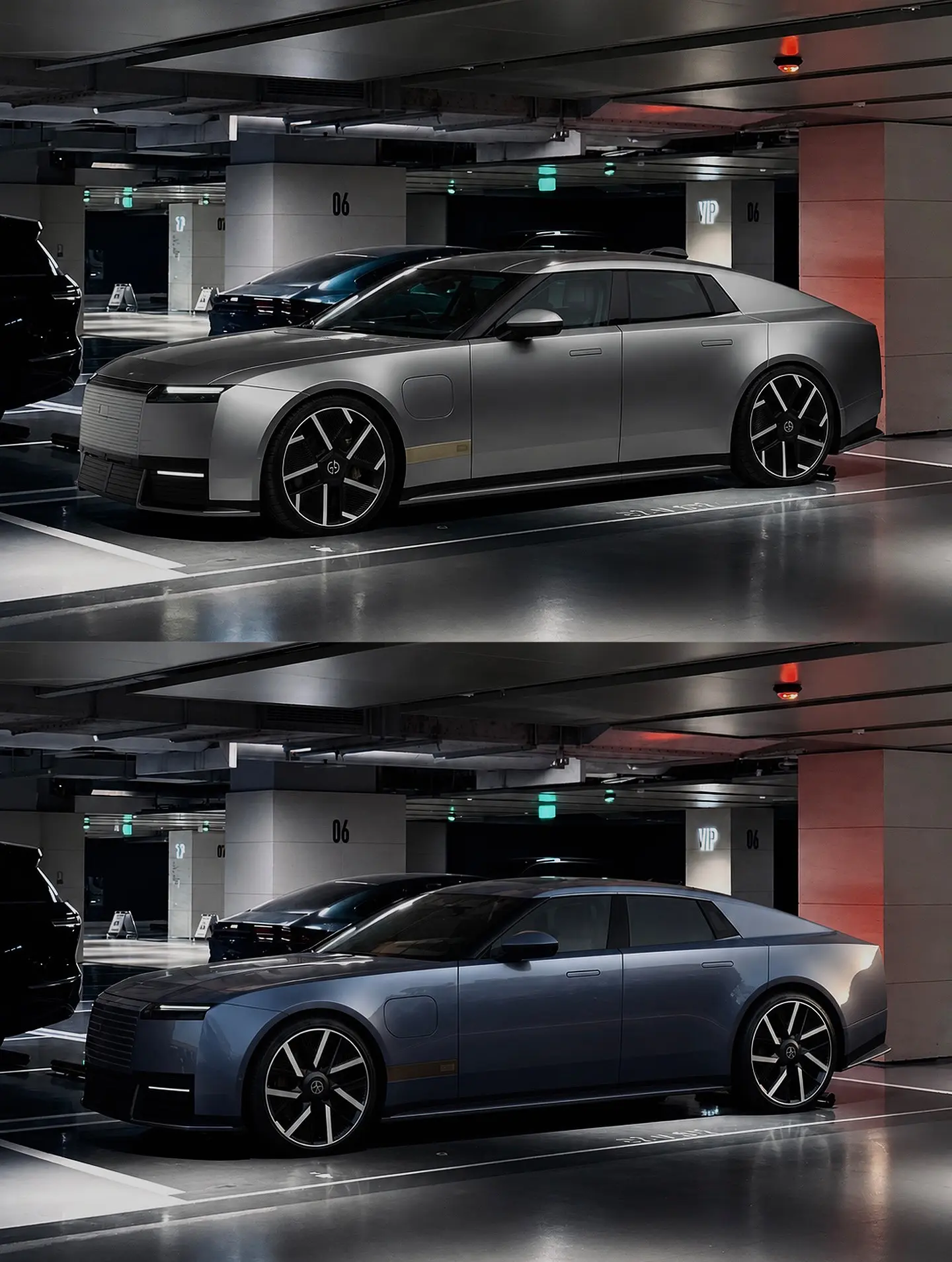 停车库遇见2026款捷豹type01。