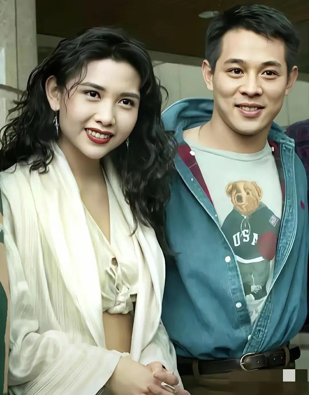 李连杰居然娶了利智，而不是她？真的是那个年代风华绝貌的大美女啊！​​​