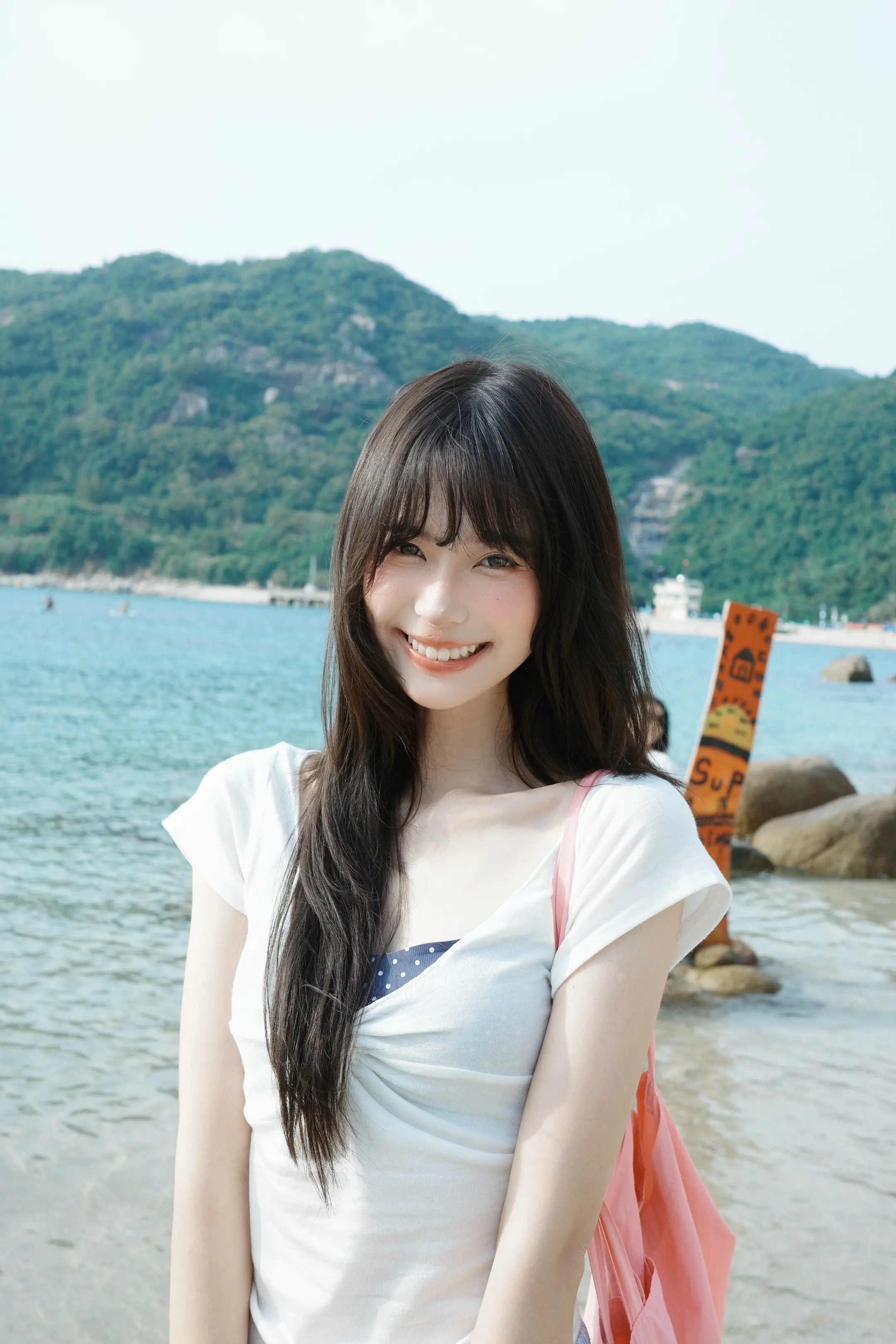 温柔懒懒的海风 吹到高高的山峰🌊🐚。