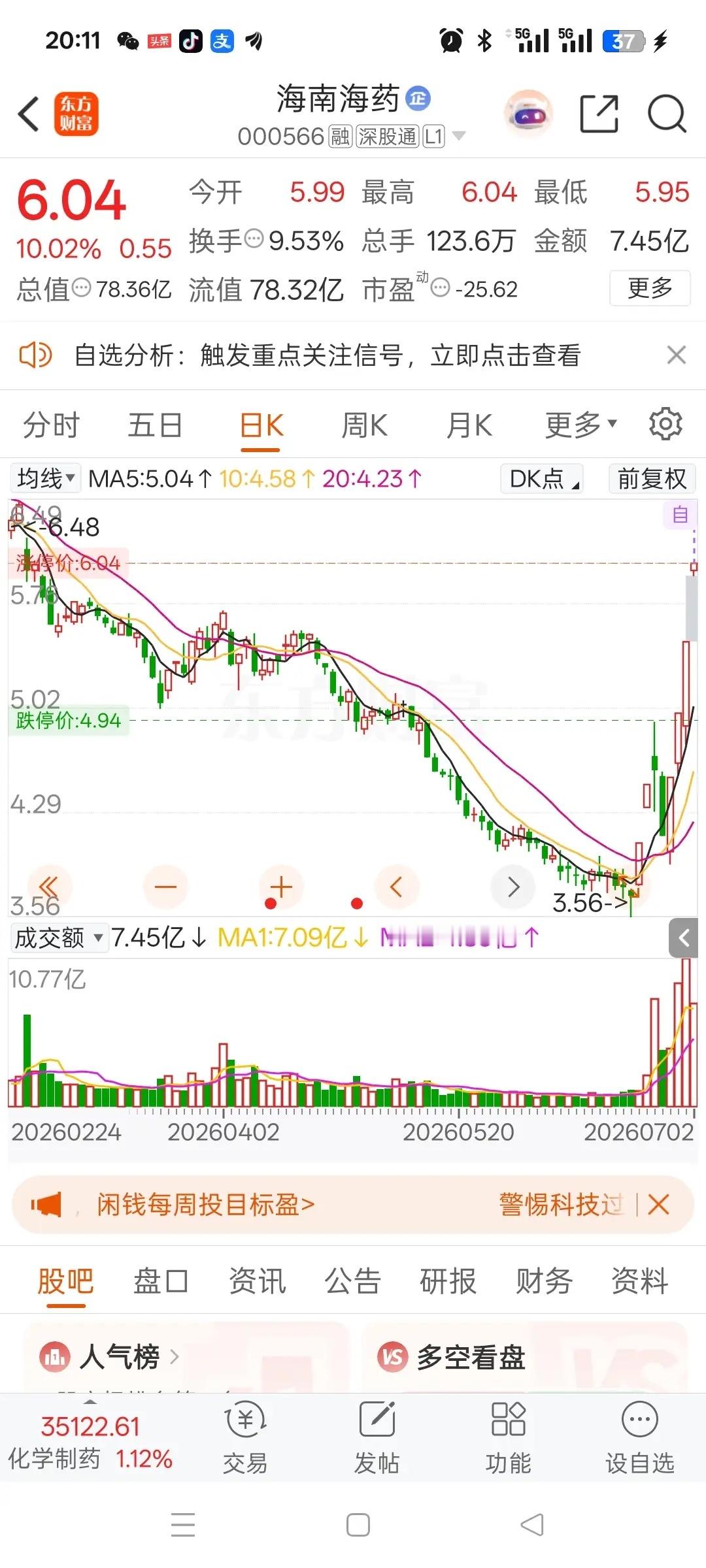 一位美女股民在股吧崩溃嚎啕大哭。她炒股已经多年，这些年陆陆续续在股市里亏掉了十几