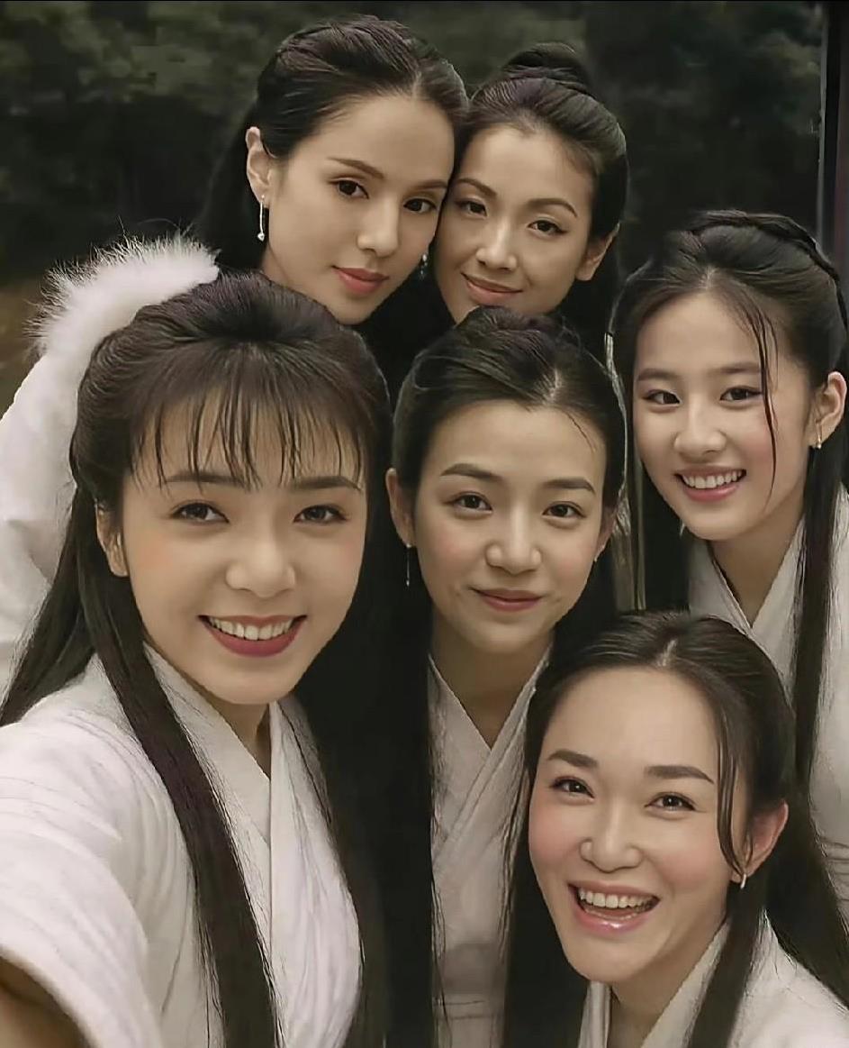 几位都是演小龙女古墓派传人，古墓派都是孤独、高冷的性格气质最符合的是李若彤——你