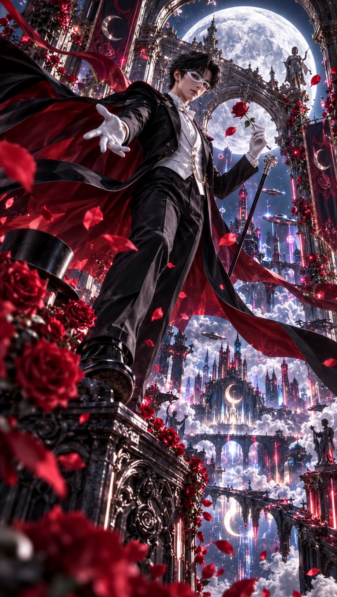 美少女战士·月光降临凡尘，真的是太美了🌙✨动漫仲夏狂欢季盛夏壁纸大放送美少