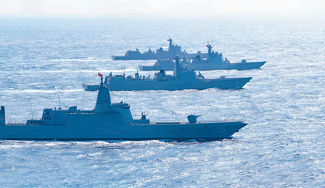 【我们再也不羡慕当年日本八八舰队，美军第七舰队了。】截至2026年3月，中国海