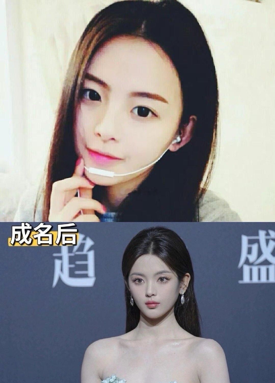 杨超越是唯一一个让我觉得出道前后几乎没变化的明星​​​