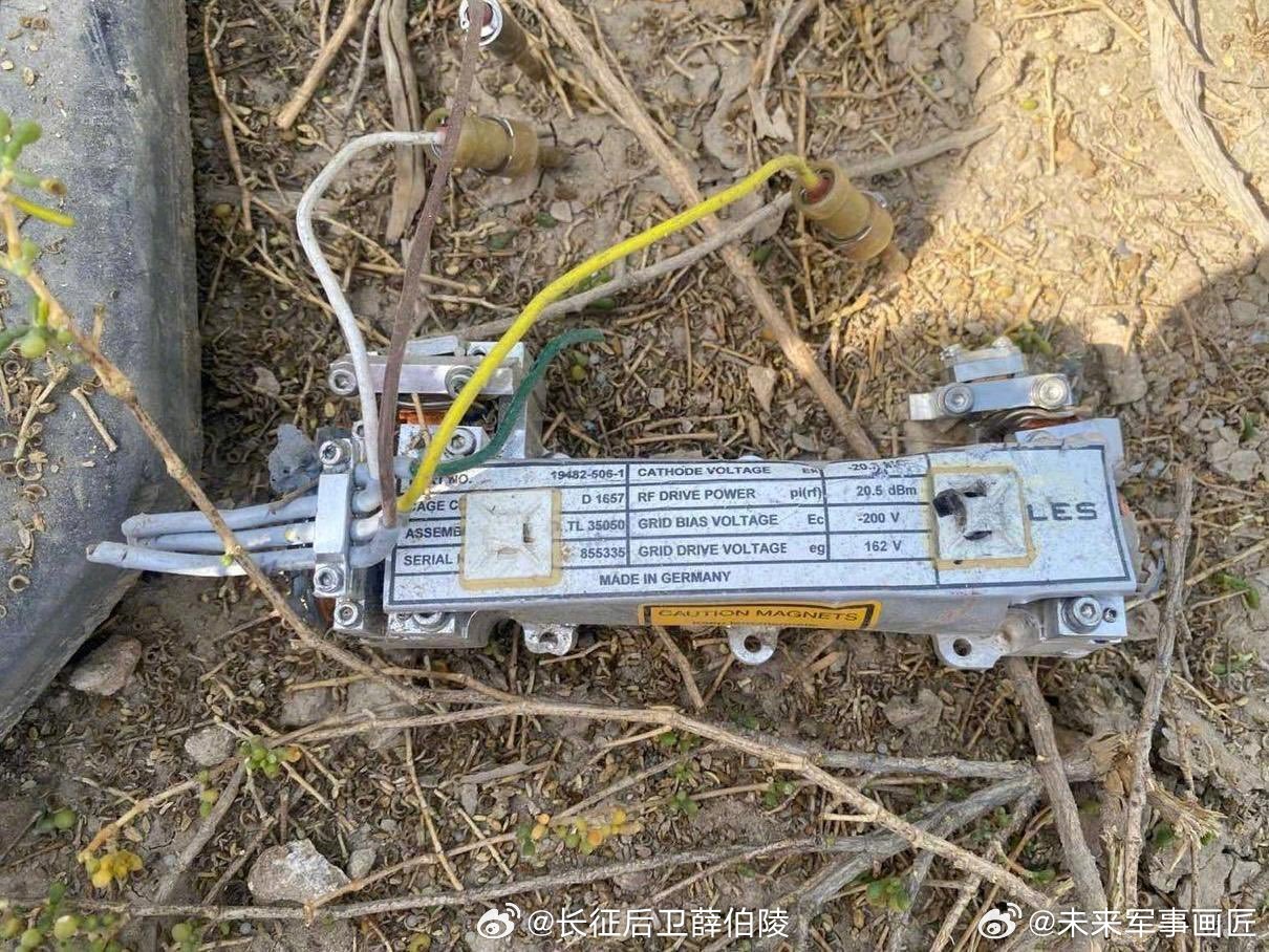 伊朗导弹上的德国设备