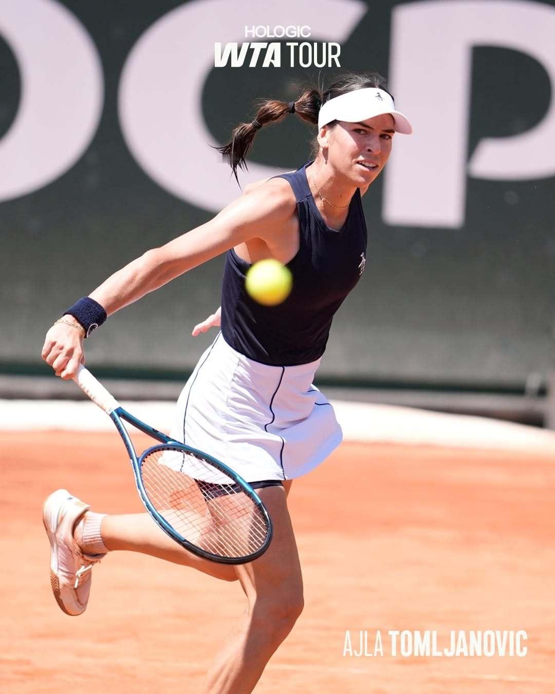 WTA250拉巴特站1/4决赛赛果👇汤姆贾诺维奇6-16-3[10]博萨