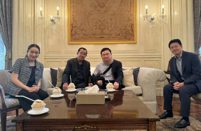 怪不得佩通坦对洪森毫无戒心，恐怕佩通坦的父亲他信也把洪森当成实打实的好兄弟了！