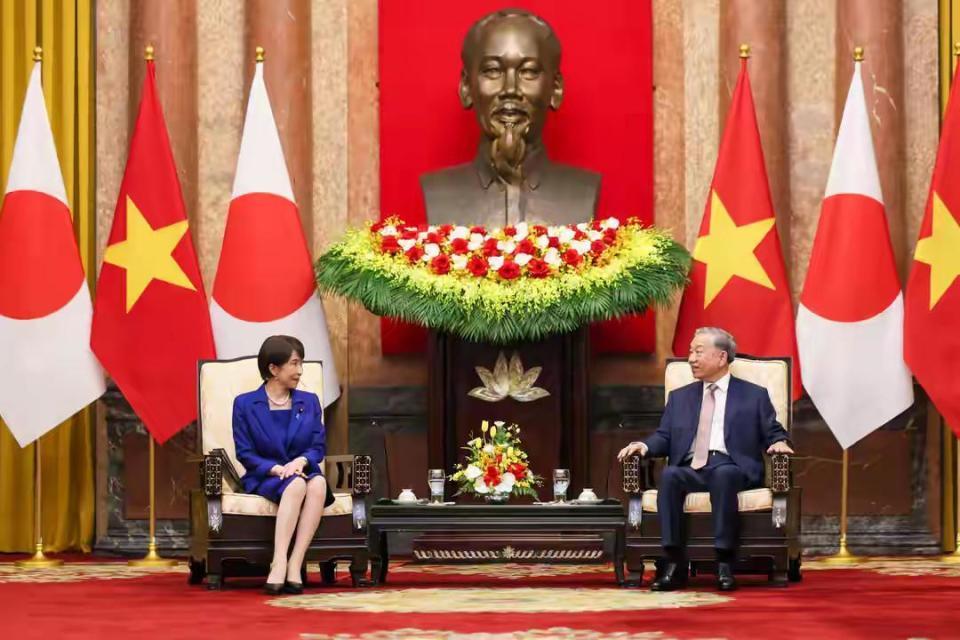 高市早苗想拉越南“下水”，结果被越南好好上了一课。高市早苗访问越南干嘛去了？