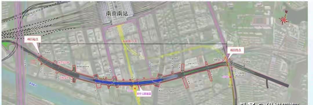 这条路终于进行快速化改造了，两年后江宁与主城西部区域往来可以不必堵在卡子门了。