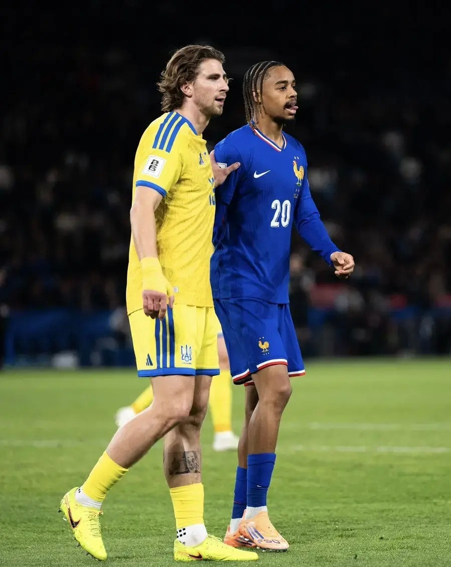 ❤️💙扎巴尔尼和巴科拉，这对法国与乌克兰的较量！