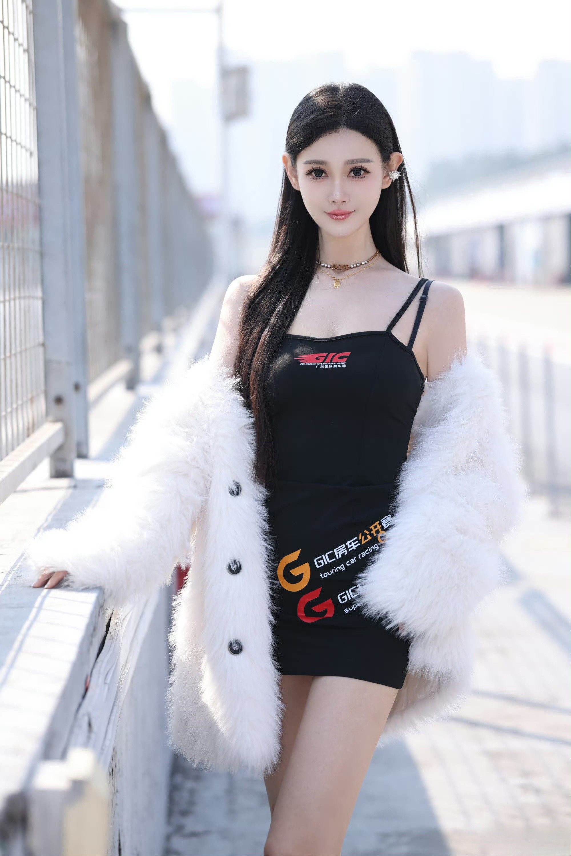 赛车女郎模特于莹