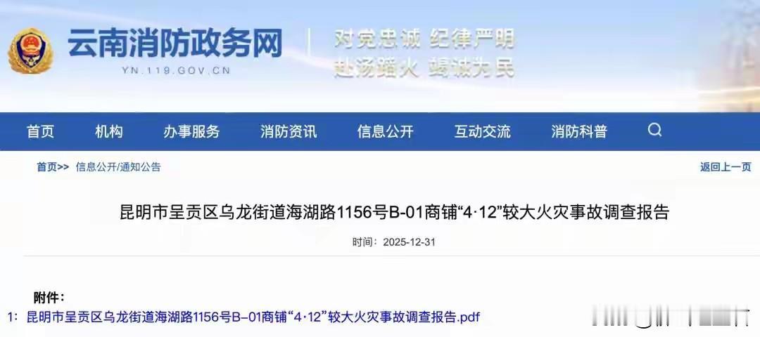 2025年4月12日，云南昆明市呈贡区乌龙街道一商铺发生的火灾太让人痛心了。这场