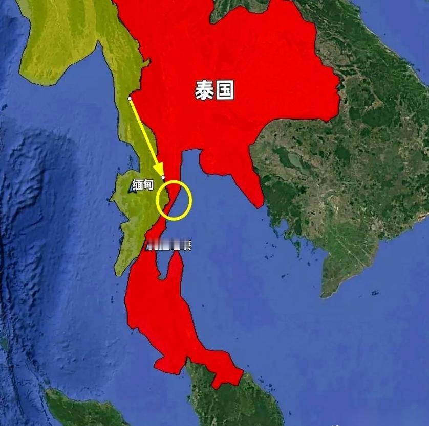 最近刷世界地图，盯着泰国看了半天，差点没懵。这国家的版图咋这么特别？北边是一