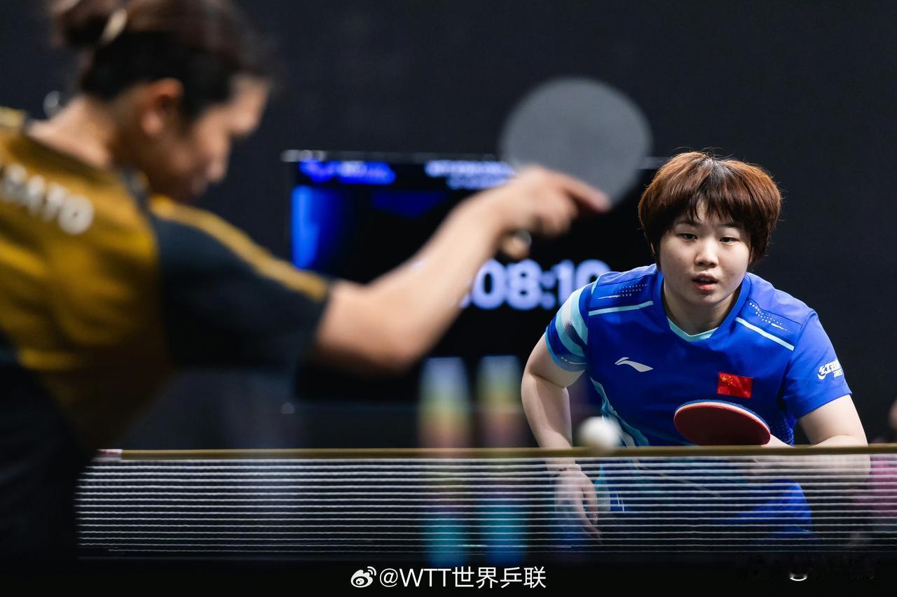 🏓多哈球星挑战赛•按照蒯曼的正手能力，打不过桥本帆乃香很正常，但没想到也打不过