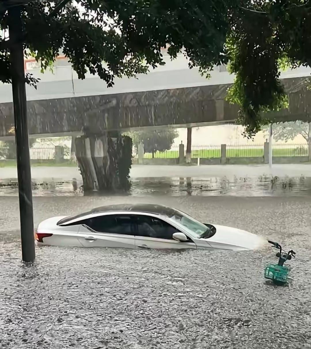 没想到成都西部直接迎来特大暴雨，都江堰青城山24小时降雨量达到262.7毫米，刚