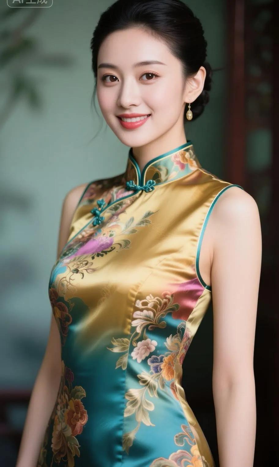 优雅旗袍，东方之美，尽显女性魅力！